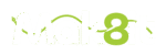 mak8it logo white+color
