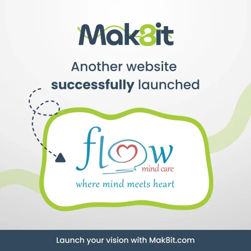 mak8it team deployed flowmindcare site